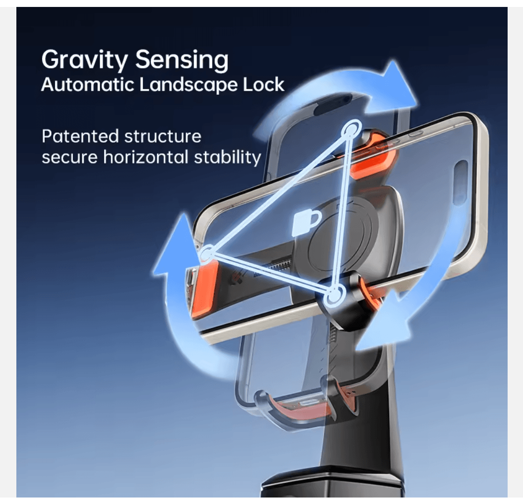 GiMax™ 360° AI Auto Face Tracking Gimbal